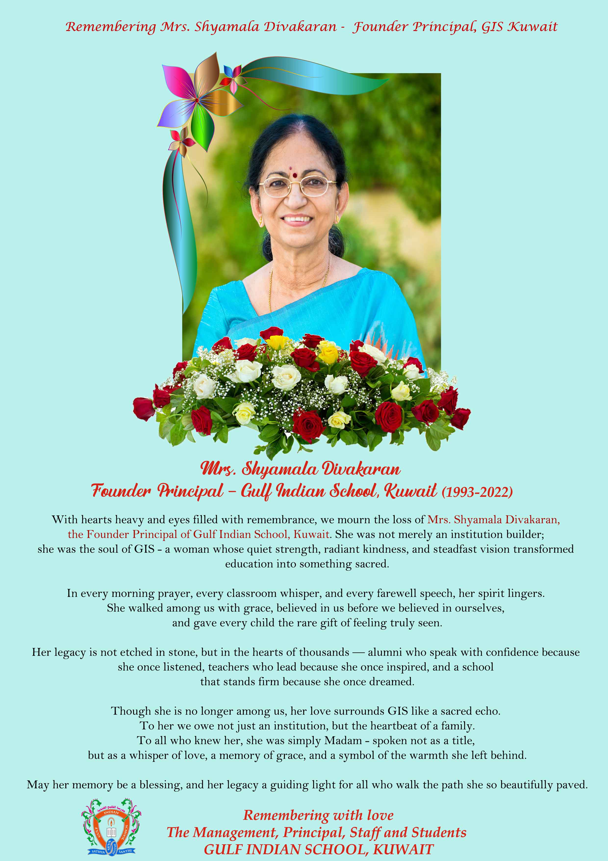 Mrs. Shyamala Divakaran 11zon