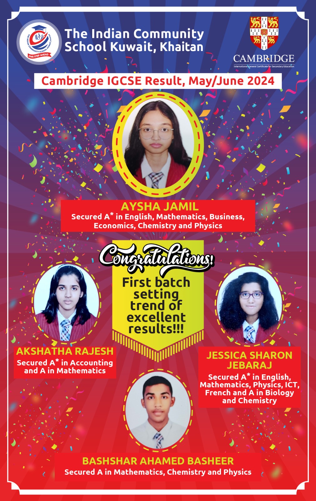 PHOTO IGCSE Result